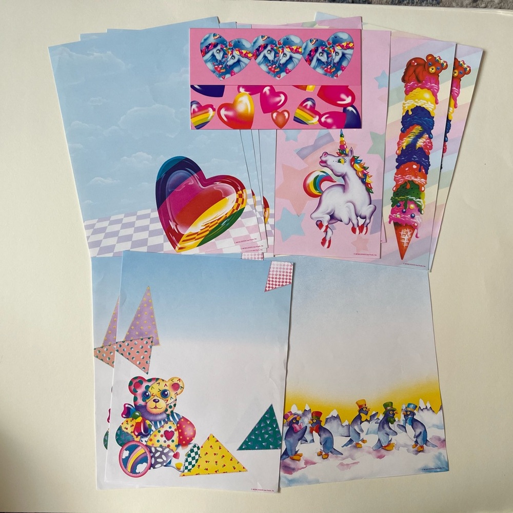 Lisa Frank Stationery Variety! 36 different designs! - Picture 4 of 7